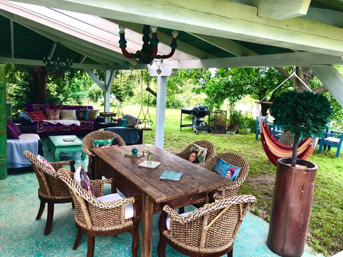 Bohemian Eco Lodge At Lake Balaton Kisapati Dış mekan fotoğraf
