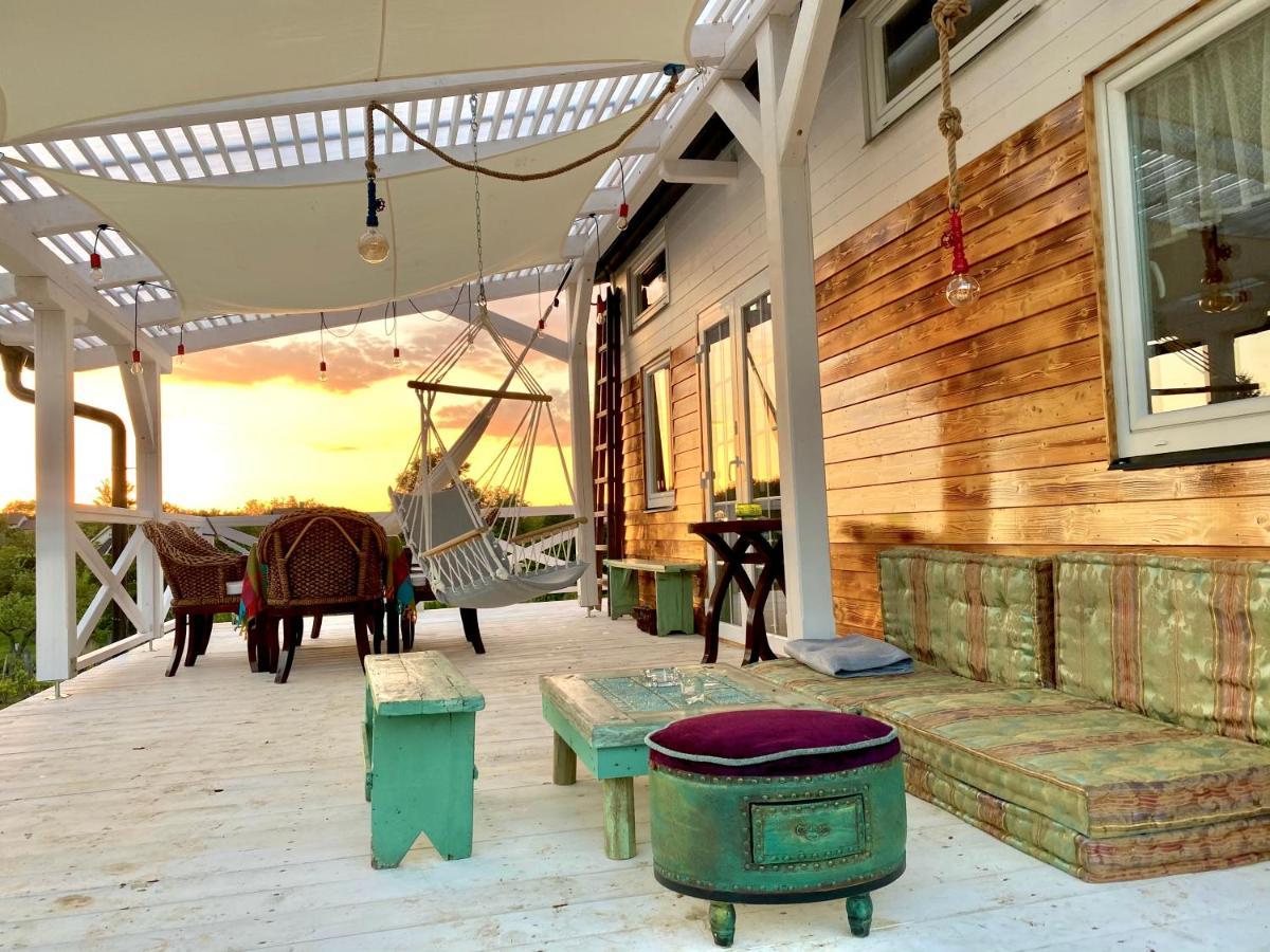 Bohemian Eco Lodge At Lake Balaton Kisapati Dış mekan fotoğraf