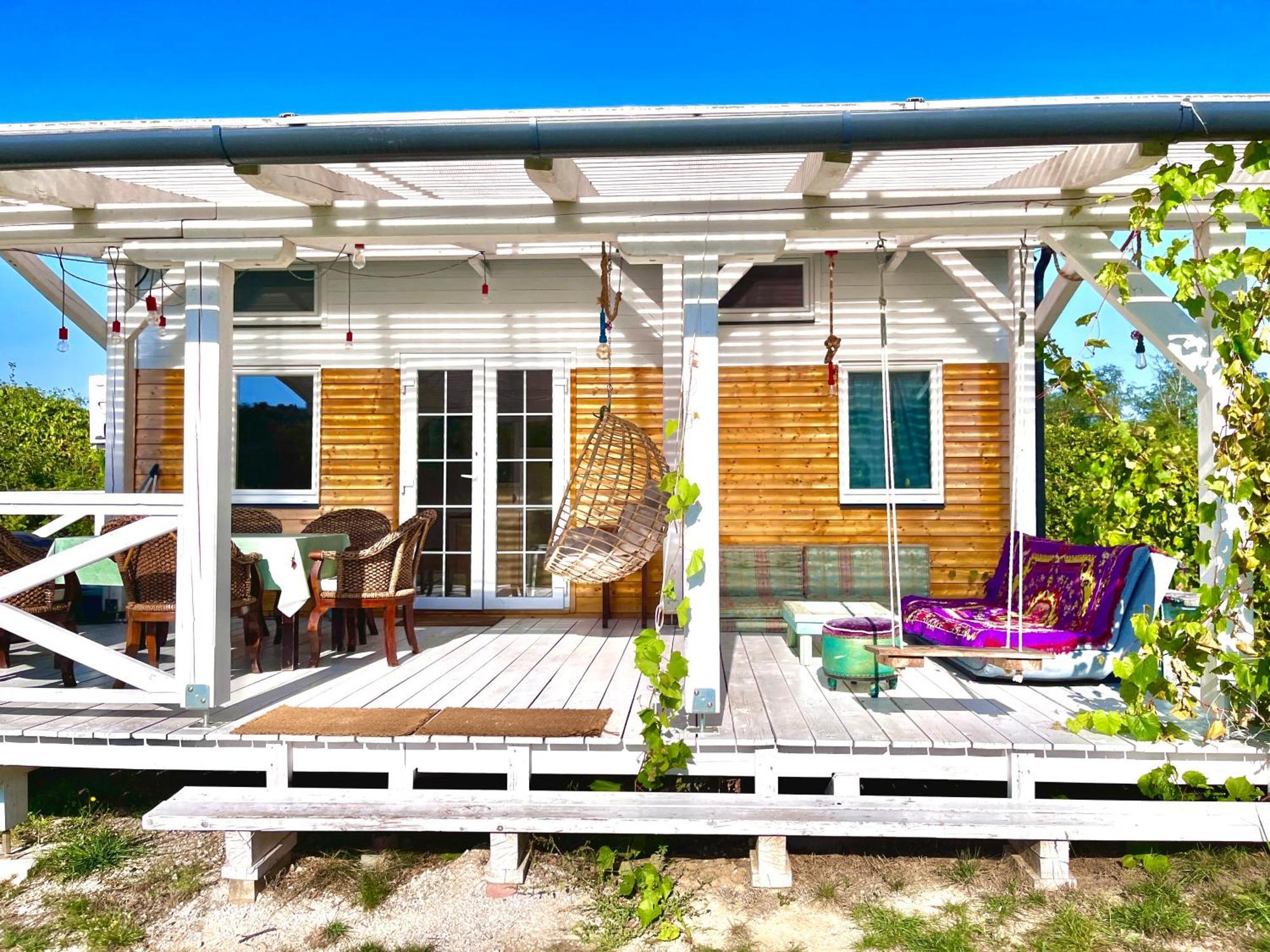 Bohemian Eco Lodge At Lake Balaton Kisapati Dış mekan fotoğraf