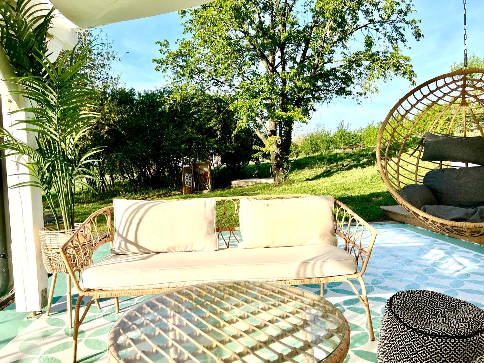 Bohemian Eco Lodge At Lake Balaton Kisapati Dış mekan fotoğraf